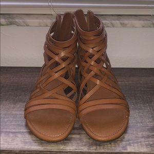 Brown American Eagle Sandals